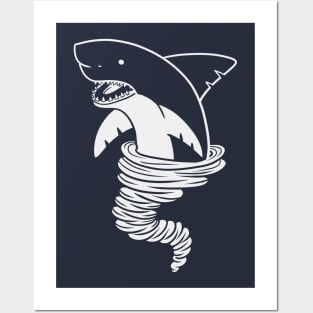 Whirlwind Shark Posters and Art